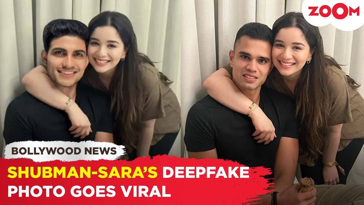 Deepfake Pics Of Shubman Gill Sara Tendulkar Goes Viral Following Katrina Kaif And Rashmika