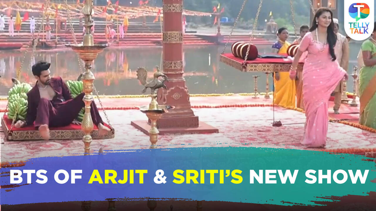 arjit-taneja-sriti-jha-shoot-for-their-new-show-kaise-mujhe-tum-mil