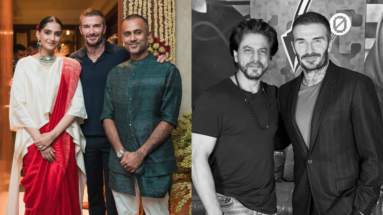 David Beckham Thanks Shah Rukh Khan For Honouring Him In A 'Special Way', Gives Shoutout To Sonam Kapoor