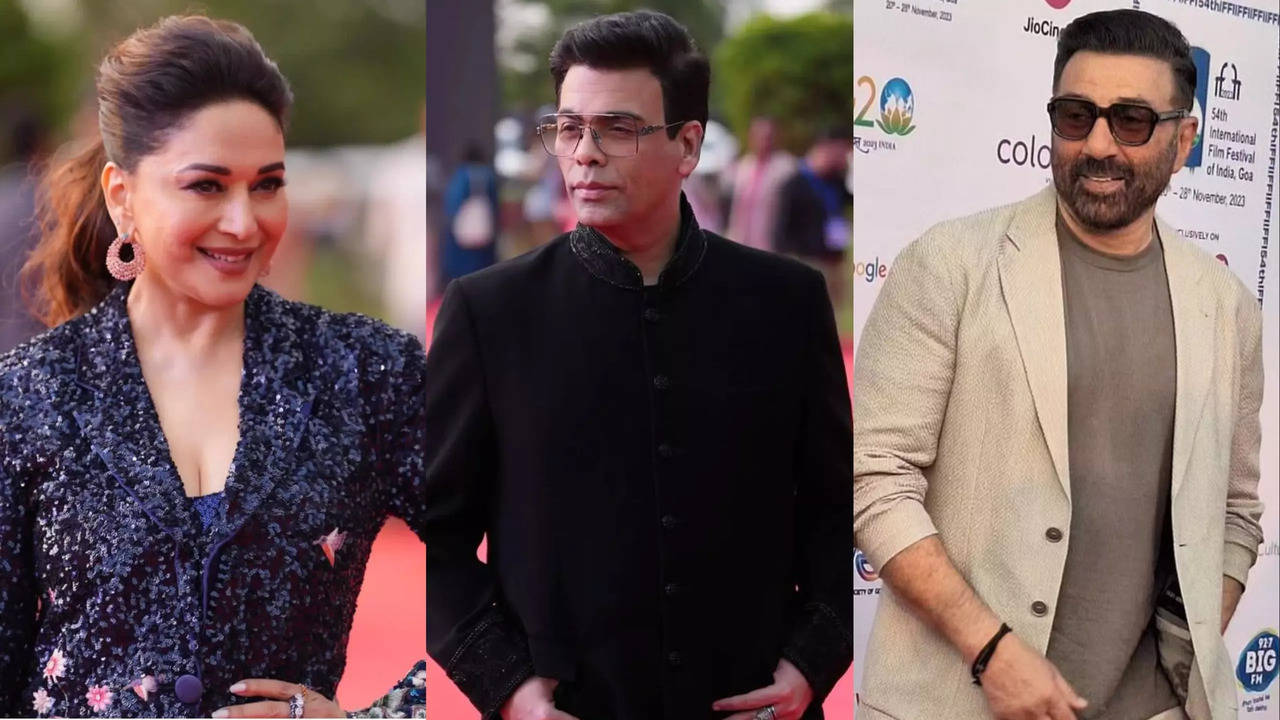 IFFI 2023 में उमड़ा बॉलीवुड! Madhuri Dixit और Sunny Deol जैसे सितारों ...