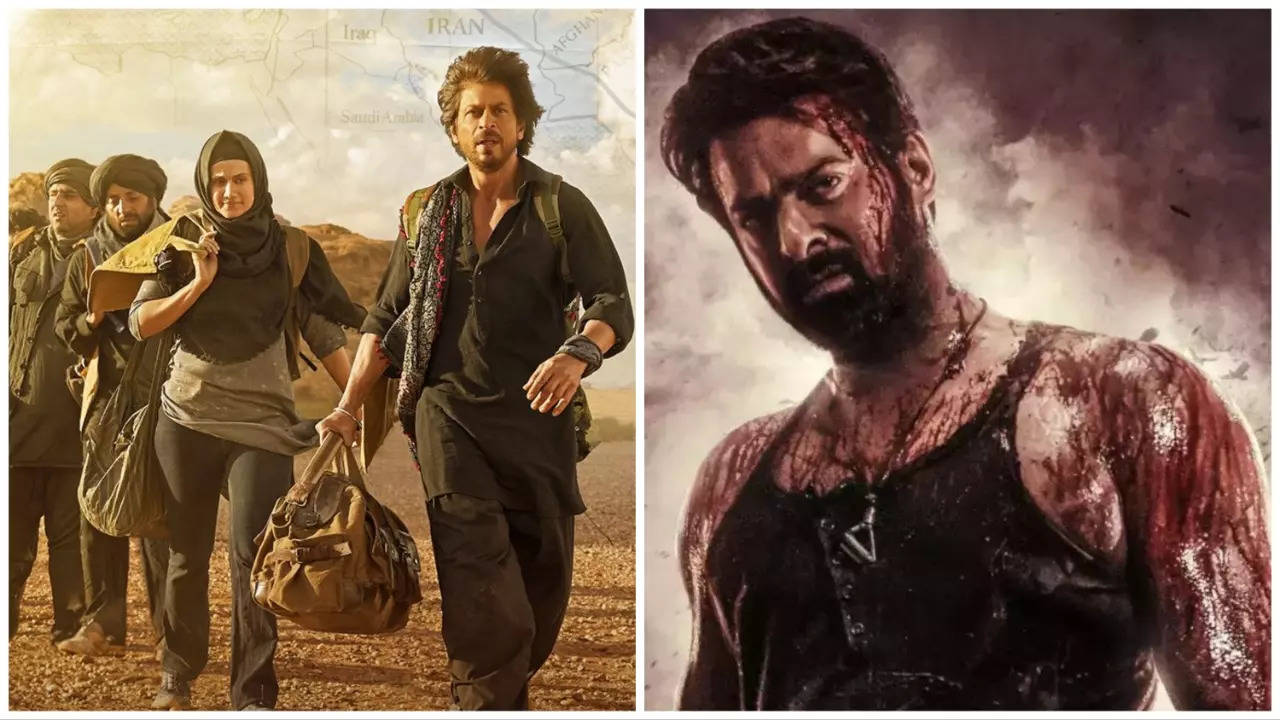 Clash of Titans! Prabhas' Salaar Takes on Shah Rukh Khan's Dunki in ...