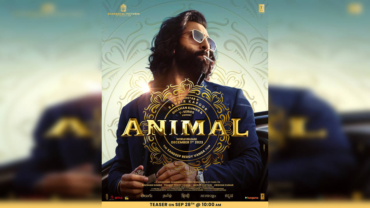 Animal Movie Update: Ranbir Kapoor Roars In Twisted Father-Son Drama ...