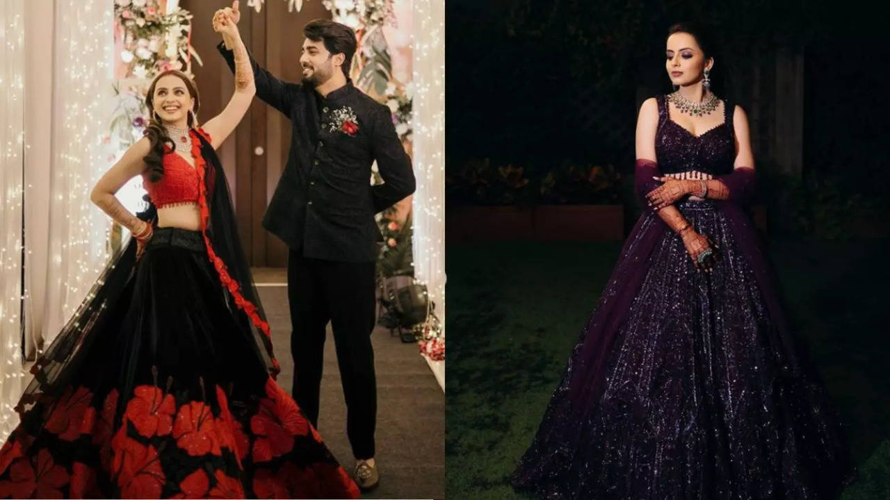 Mika Di Vohti fame Riya Kishanchandani-Mudassar Khan's wedding pics | Times  of India