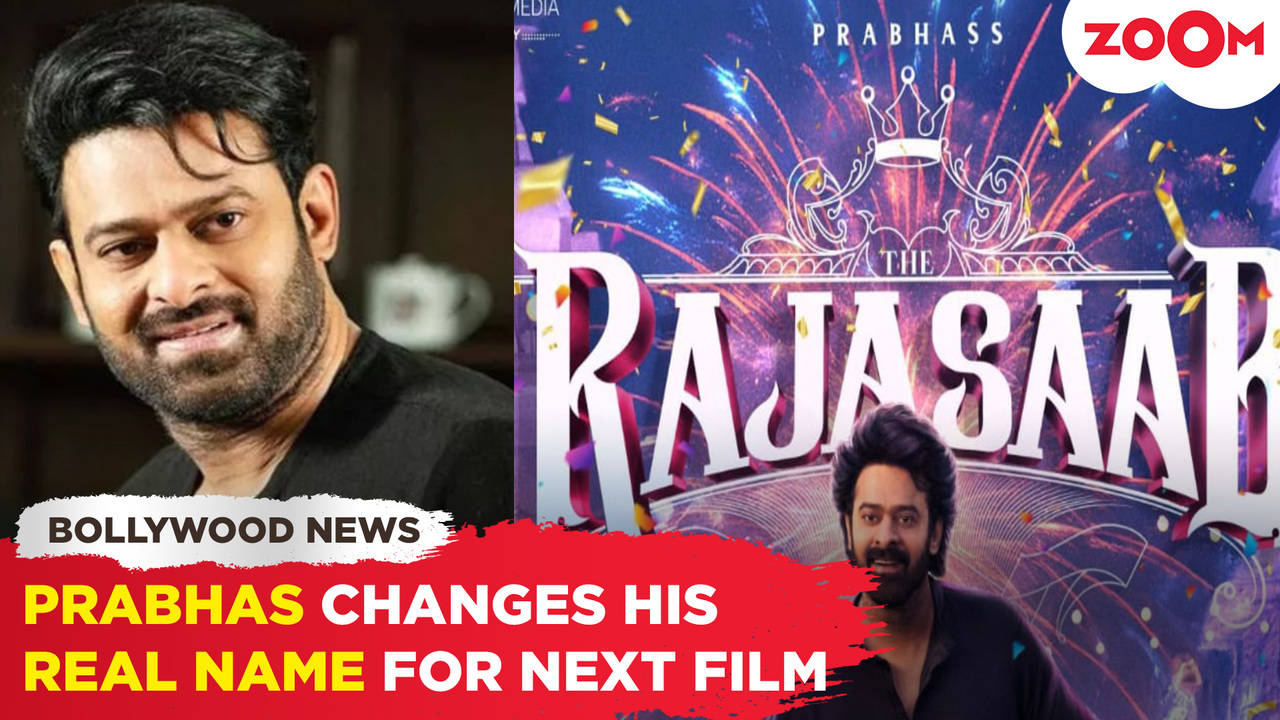 Prabhas STUNS Fans By Revealing New Name In 'The Raja Saab' Poster ...