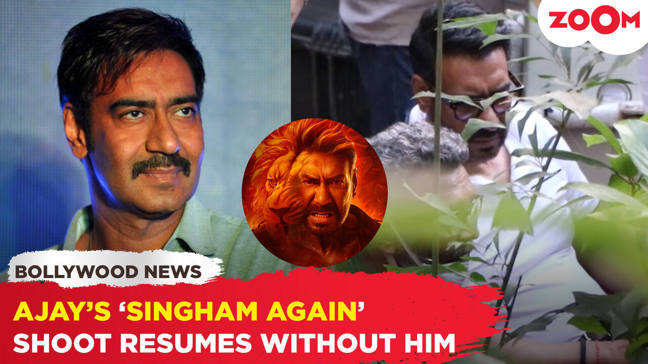 Ajay Devgn's 'Singham Again' movie filming resumes while he recovers ...