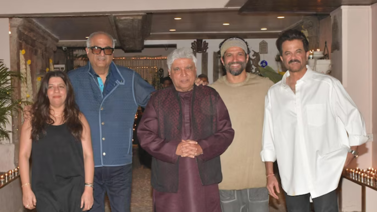 Javed Akhtar's Birthday Bash