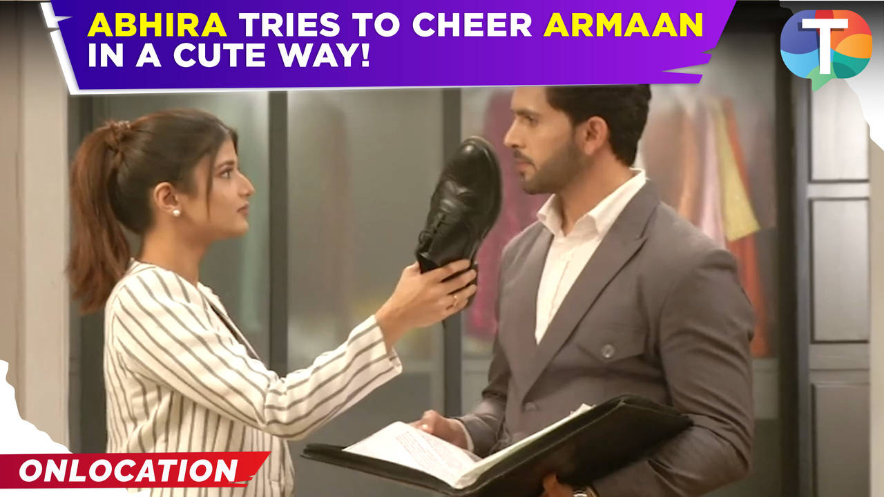 Yeh Rishta Kya Kehlata Hai Abhira Tries To Cheer A Tensed Armaan With