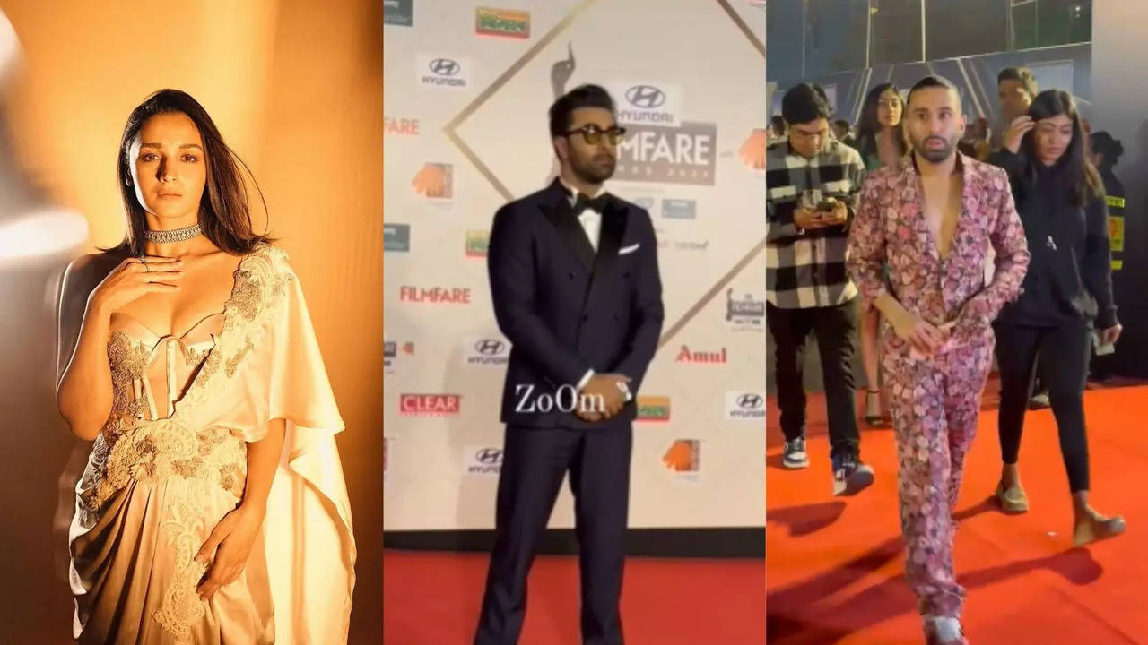 Filmfare Awards 2024: Alia Bhatt, Ranbir Kapoor, Orry And More Celebs ...