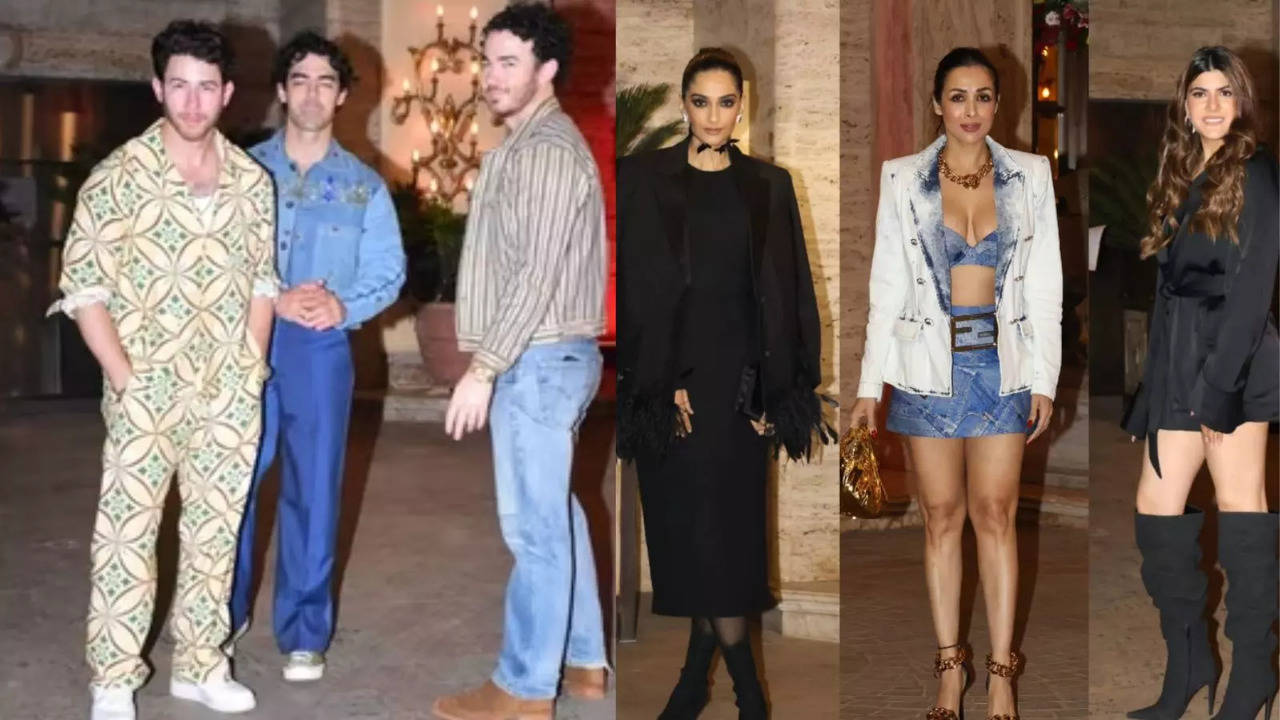 Jonas Brothers Party With Bollywood Celebs At Natasha Poonawalla's Home. See Inside Pics