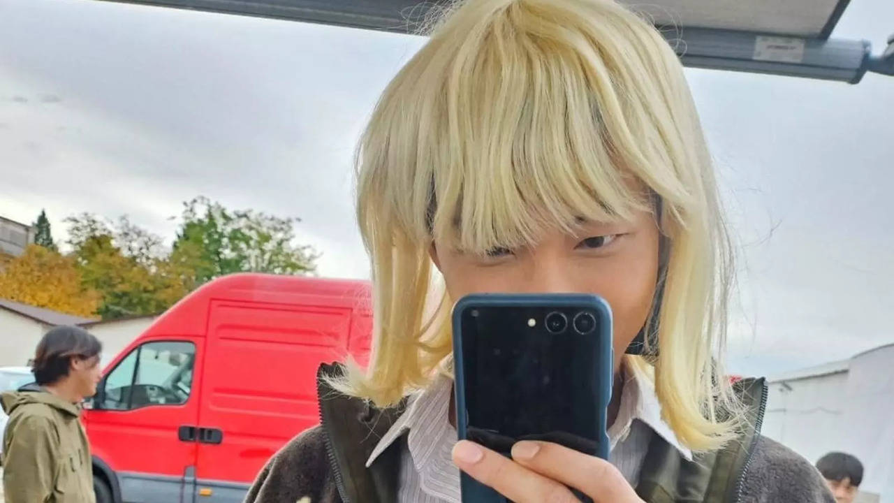 BTS's RM Treats Fans With Adorable Blonde Look - See PIC