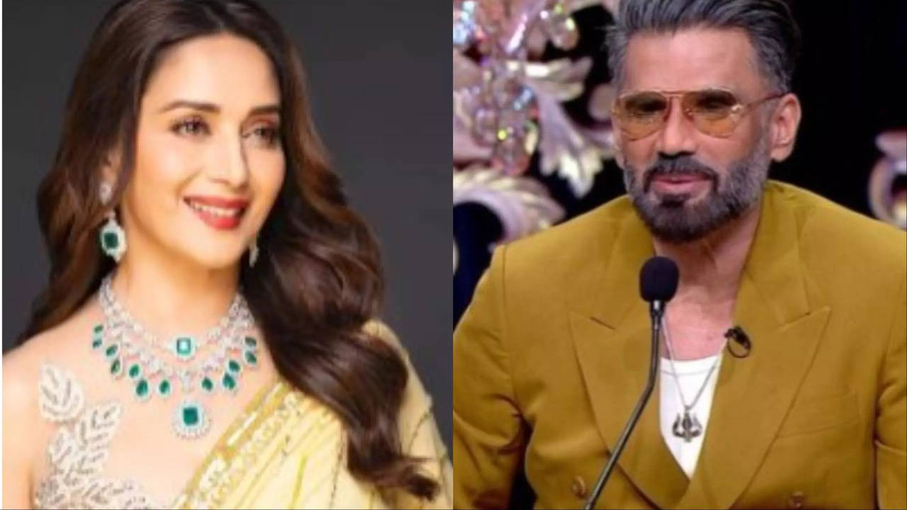 Madhuri Dixit On Co-Judging Dance Deewane With Suniel Shetty: Impressed With His Ease