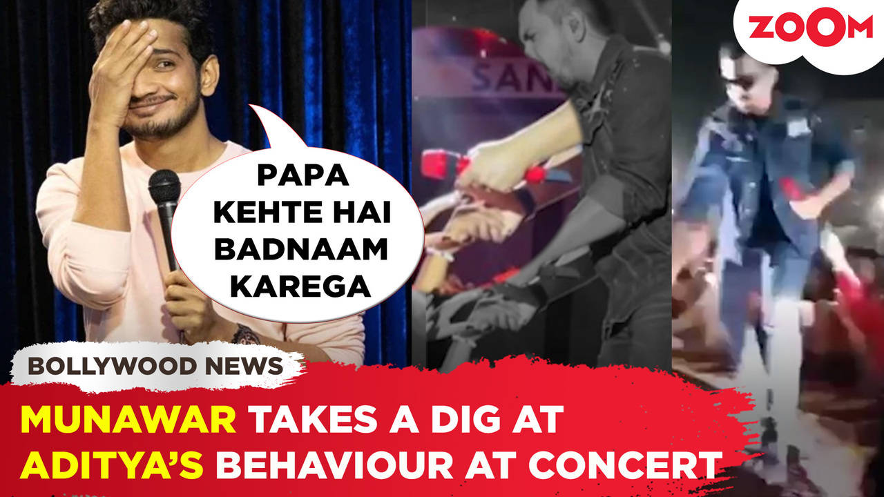 Munawar Faruqui MOCKS Aditya Narayan for hitting a fan at concert, News ...