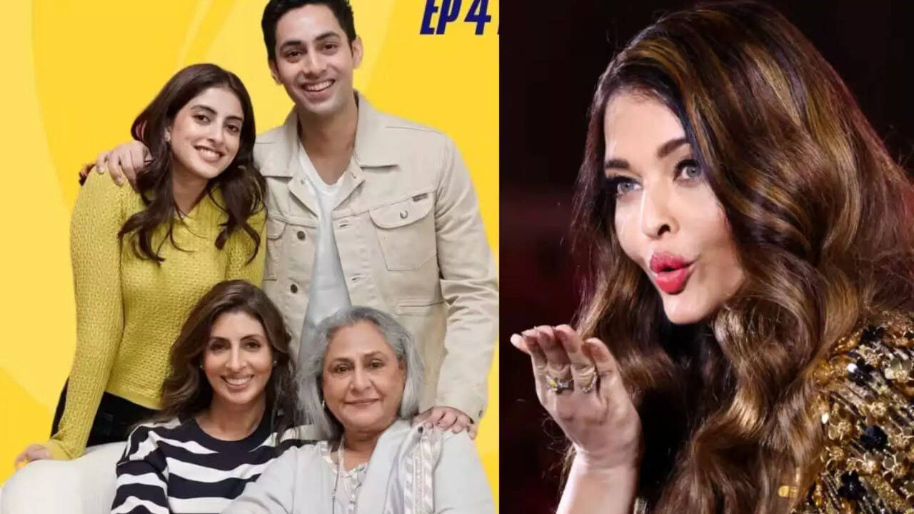 Agastya Nanda in What The Hell Navya podcast now lovers need to see aishwarya rai within the display see feedback