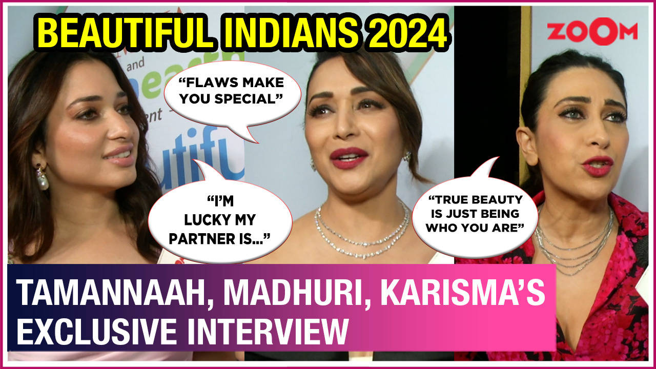 Madhuri Dixit “flaws Make You Special” Beautiful Indians 2024 Tamannaah Karisma Kapoor 1402