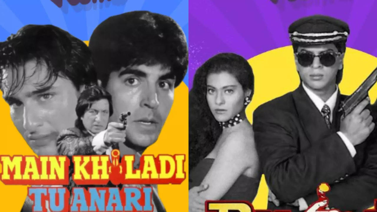 Shah Rukh Khan-Kajol's Baazigar, Akshay Kumar's Main Khiladi Tu Anari And More To Re-Release In Theatres