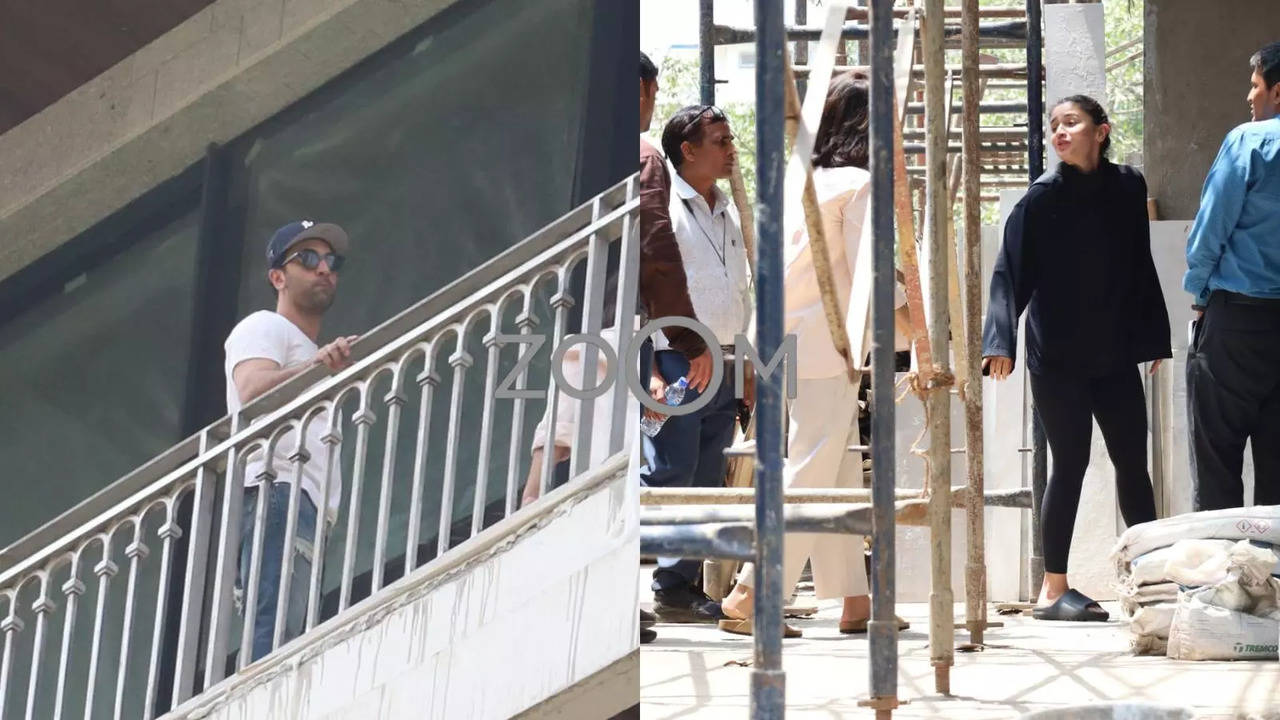 Ranbir Kapoor, Alia Bhatt And Neetu Kapoor Visit Their Under-Construction Home - See Exclusive Pics