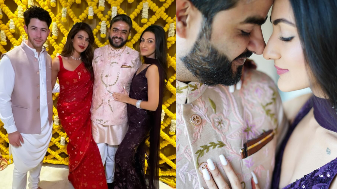 Priyanka Chopra Can't Hold Her Excitement As Brother Siddharth Chopra, Fiance Neelam Upadhyaya Get Rokafied - PICS