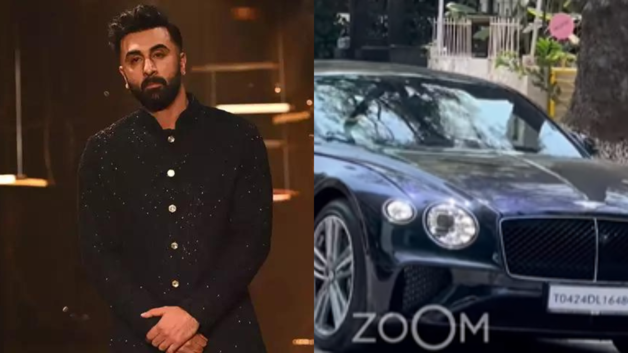 Ranbir Kapoor Car: Ranbir Kapoor Turns Heads Driving Through City In ...