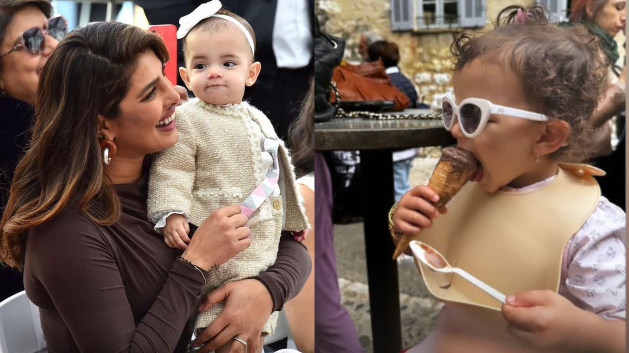 Priyanka Chopra's Daughter Malti Marie Enjoying Summer In Best Way With Ice-Cream, Don't Miss Cool Shades - See Pic