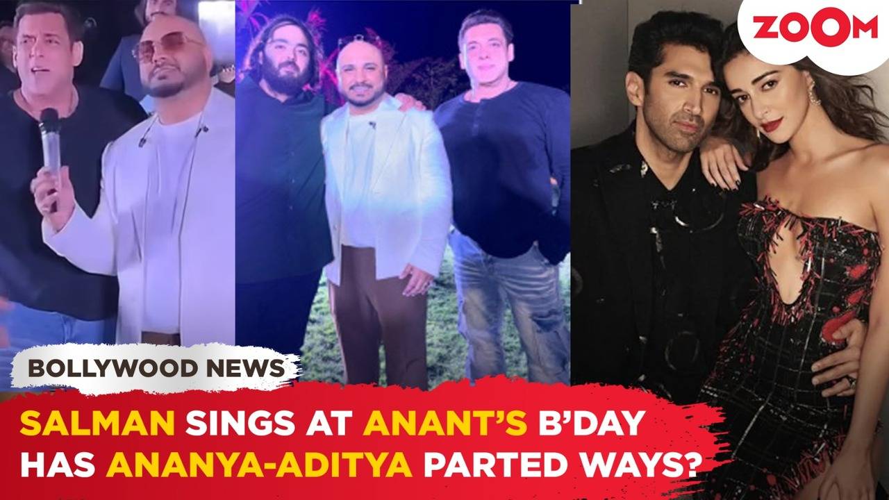 Salman Khan Sings At Anant Ambani's Birthday Bash 