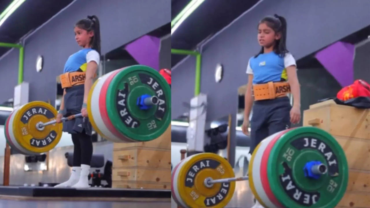Nine-Year-Old Girl Takes Internet By Storm By Performing 75 Kg Deadlift ...