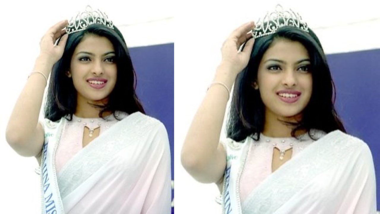 Priyanka Chopra Treats Fans To Gorgeous Throwback Pic With Miss India Crown: Desperately Trying To Keep It Together