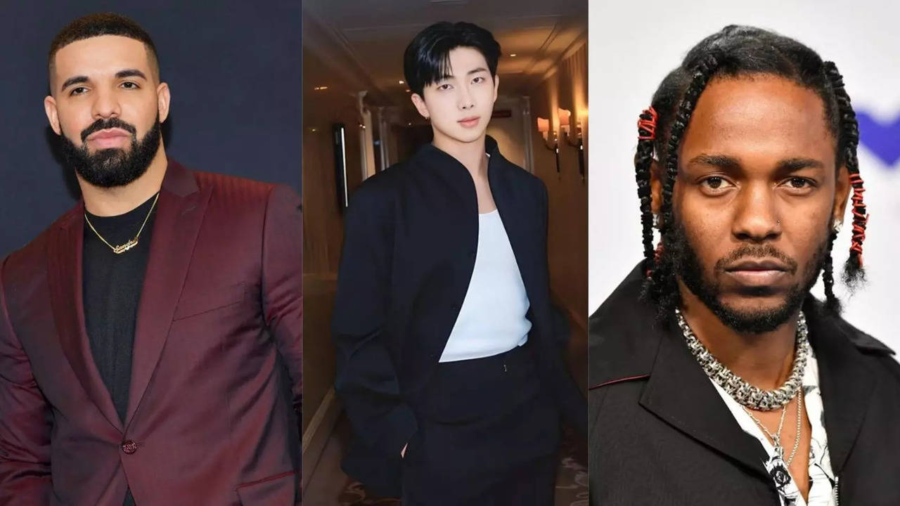 ​BTS' RM Attempts To Resolve Feud Between Hollywood Rappers Drake, Kendrick Lamar With Song Suggestion