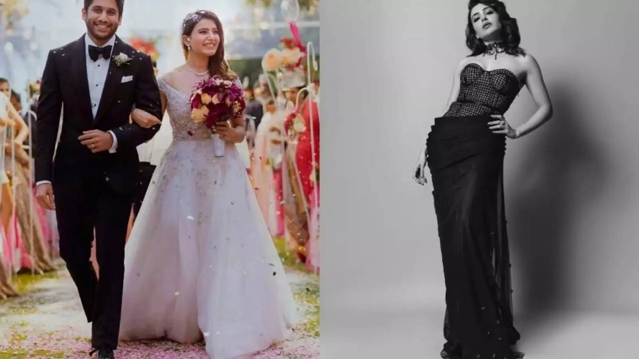 Samantha Ruth Prabhu Repurposed Her Wedding Dress Into A Black Cocktail ...
