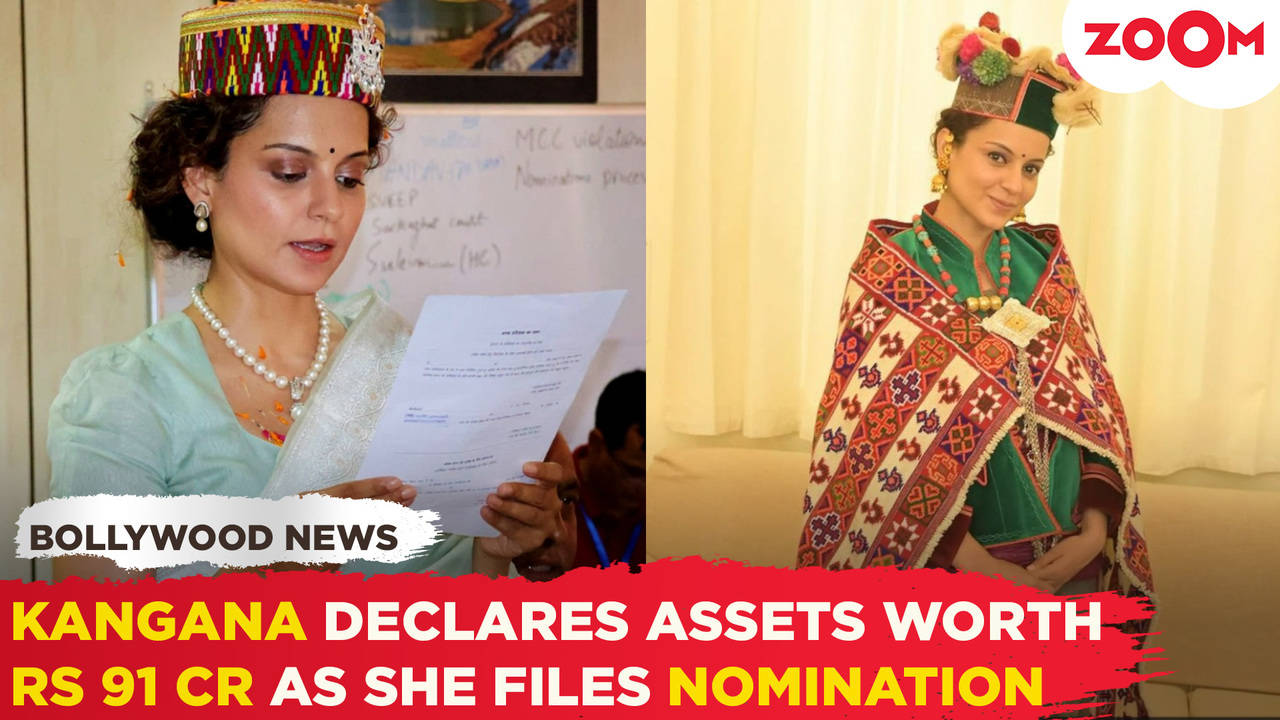 Kangana Ranaut Files Nomination From Mandi Constituency Declares Assets Worth 91 Crores News 1575