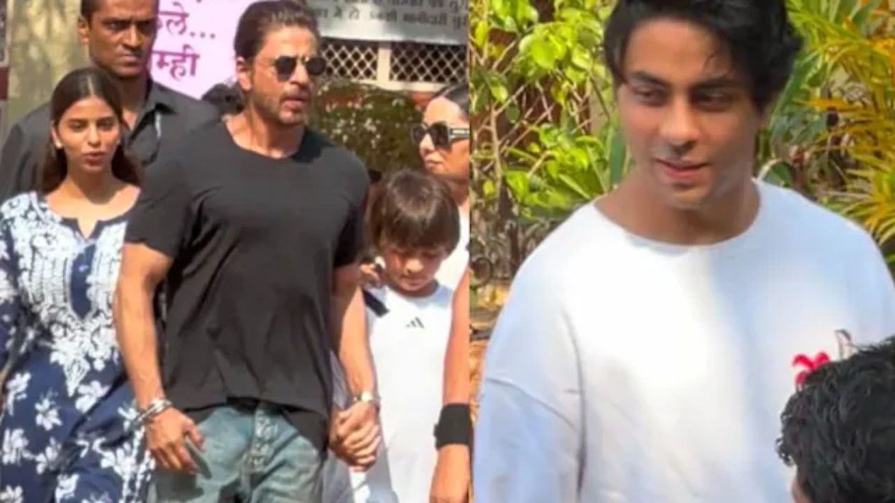 Shah Rukh Khan cast his vote