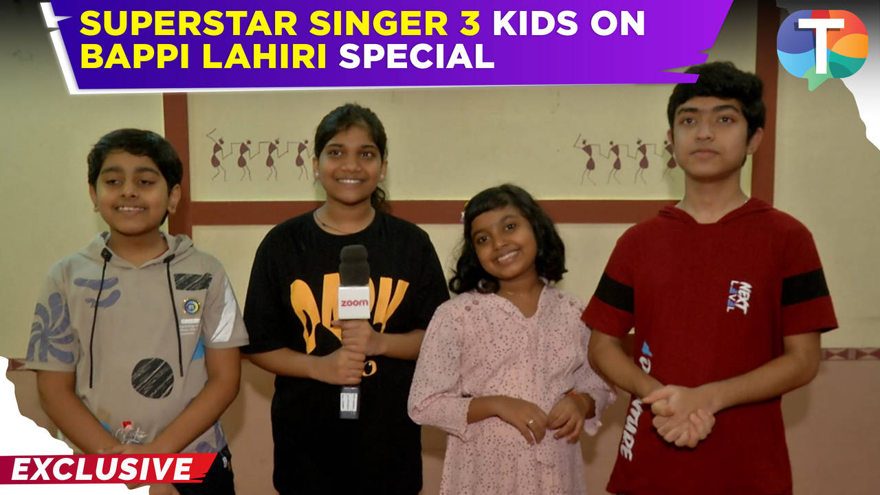 Superstar Singer 3 kids share their EXCITEMENT for Bappi Lahiri & Girls