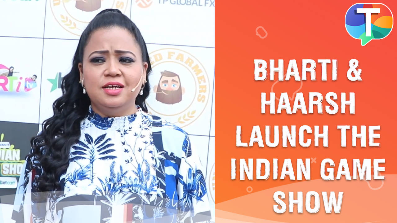 Bharti Singh And Harsh Limbachiyaa Launch Their New Show The Indian Game Show