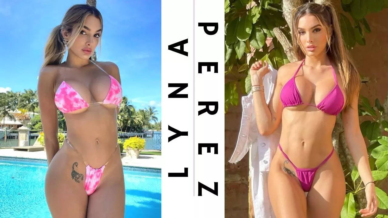 Lyna Perez Hot Photos This Miami-based bikini model is a champion of seductive and sultry poses, Celebrity News Zoom TV pic pic
