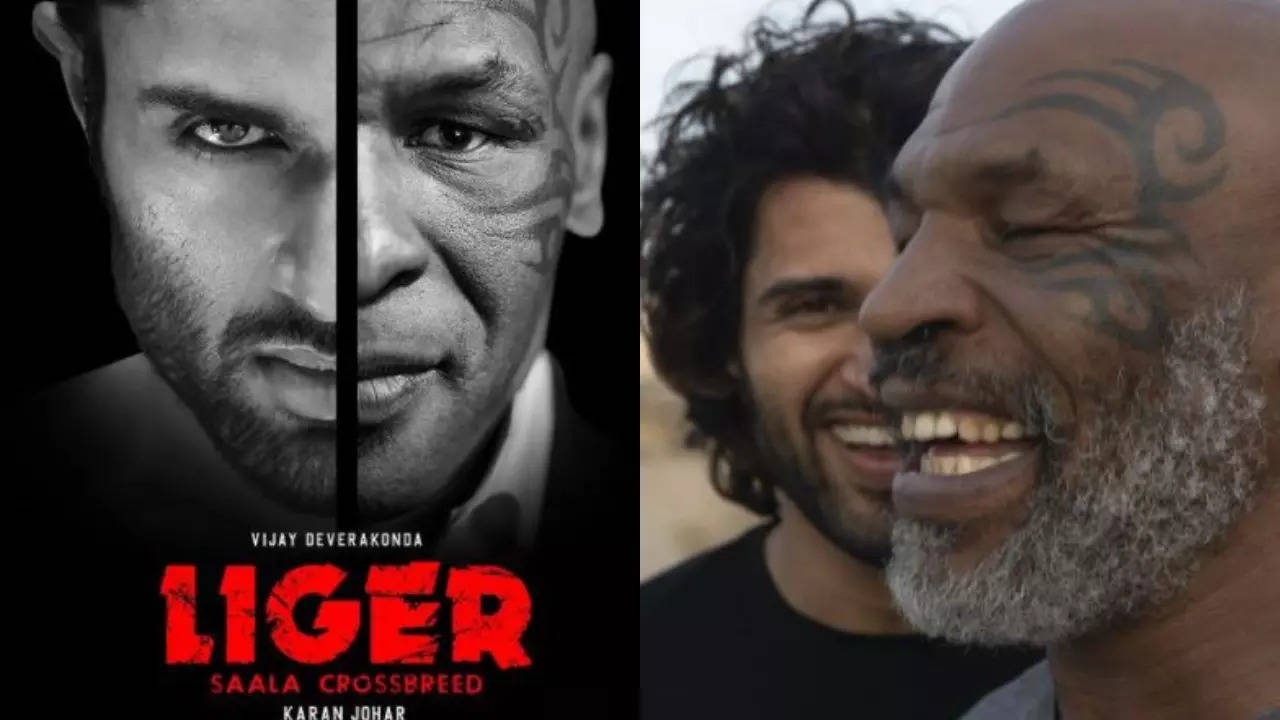 Mike Tyson-Vijay Deverakonda from Liger shoot