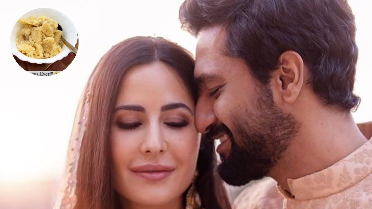 Vicky Kaushal gives verdict on halwa prepared by his wife Katrina Kaif