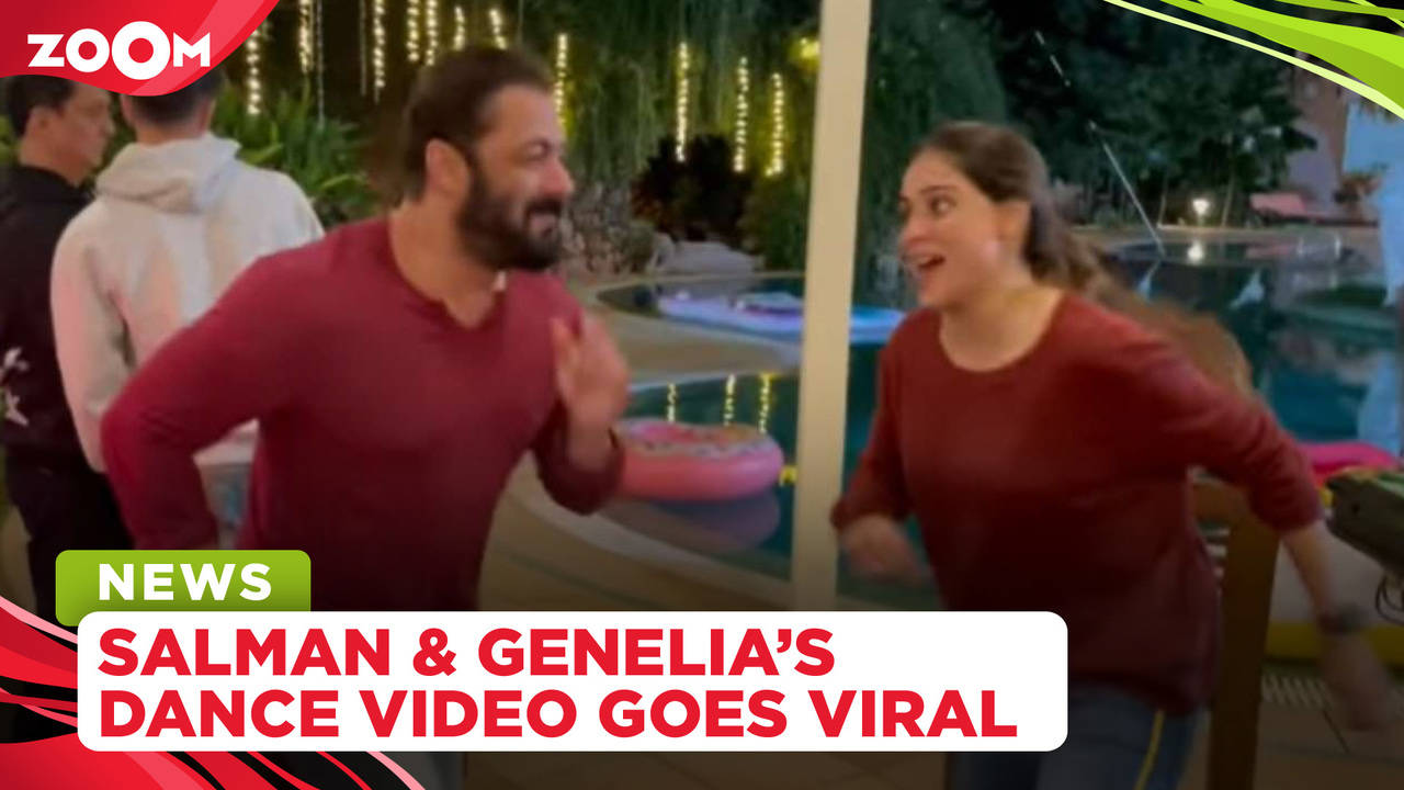 Salman Khan And Genelia Dsouza Dance Their Heart Out In A Viral Video 