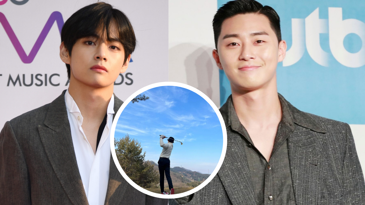 BTS V and Park Seo Joon