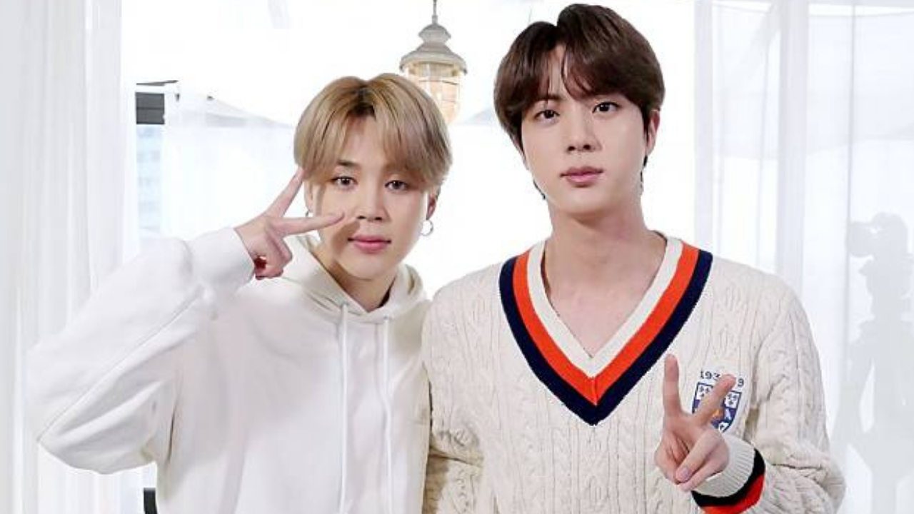 BTS Jin and Jimin banter on Weverse