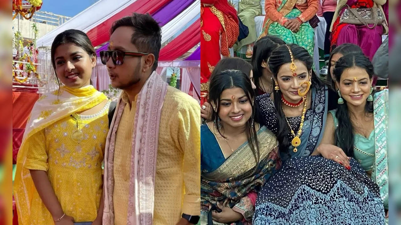 Arunita Kanjilal attends Pawandeep Rajan's sister's wedding