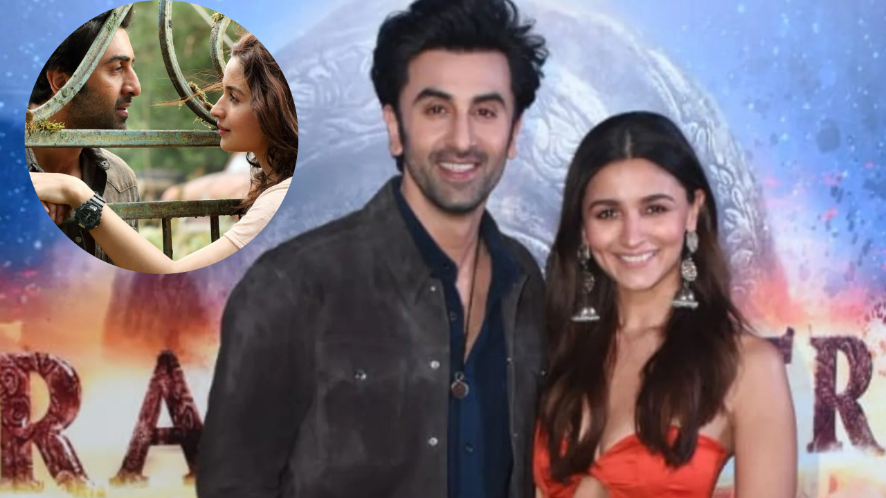 Alia Bhatt-Ranbir Kapoor's romantic still from Brahmastra goes viral