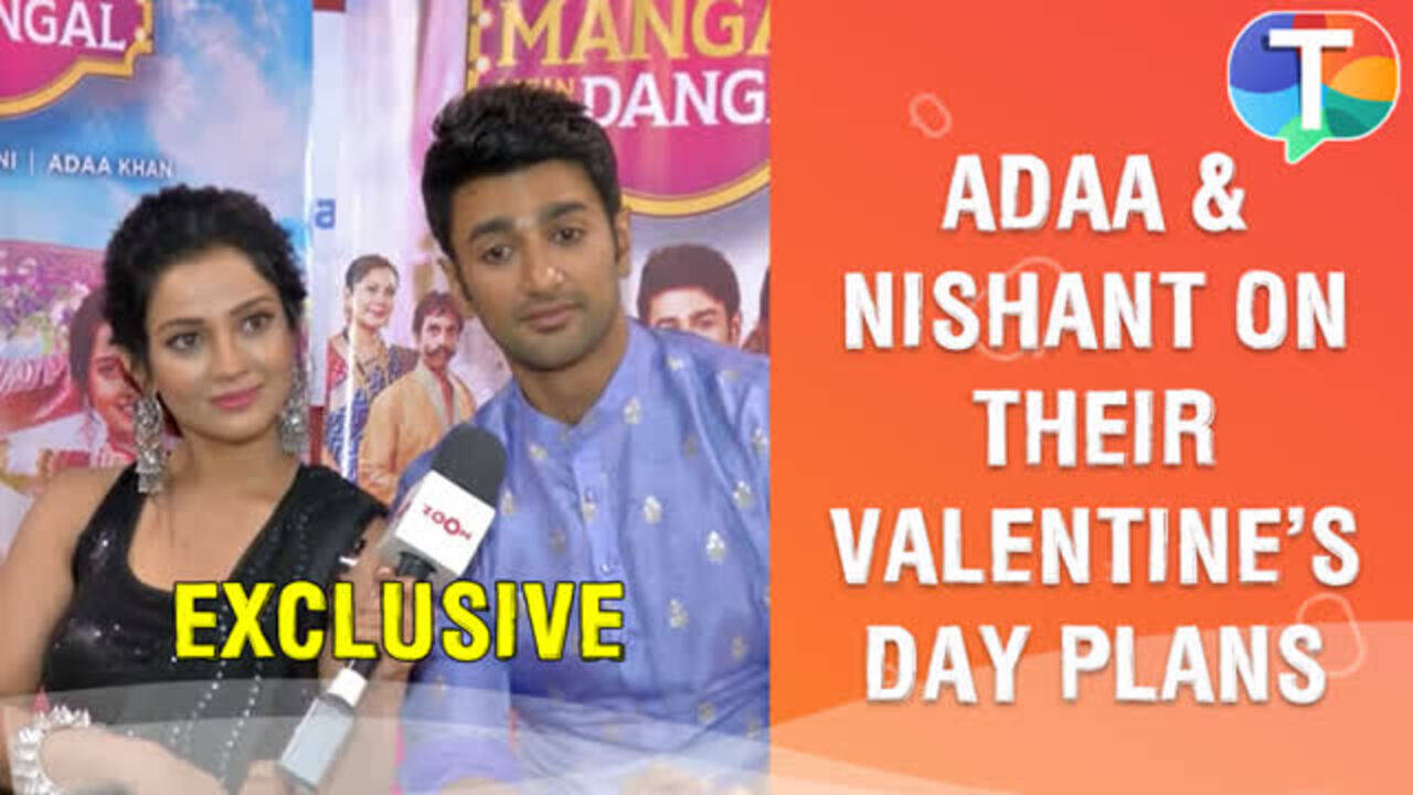 Adaa Khan &amp; Nishant Malkhani REVEAL their Valentine's Day plans | Exclusive