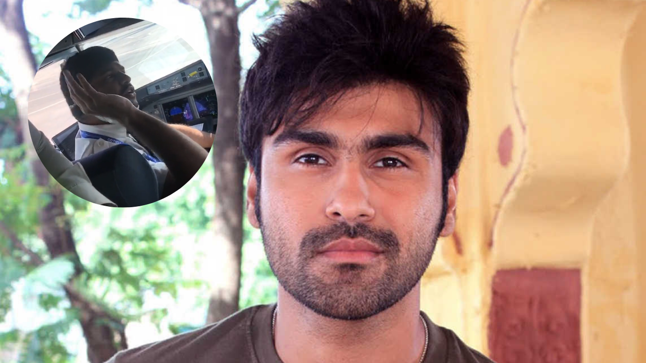 Arya Babbar gets into heated argument with pilot about cracking a 'joke' on plane before take off - VIRAL VIDEO