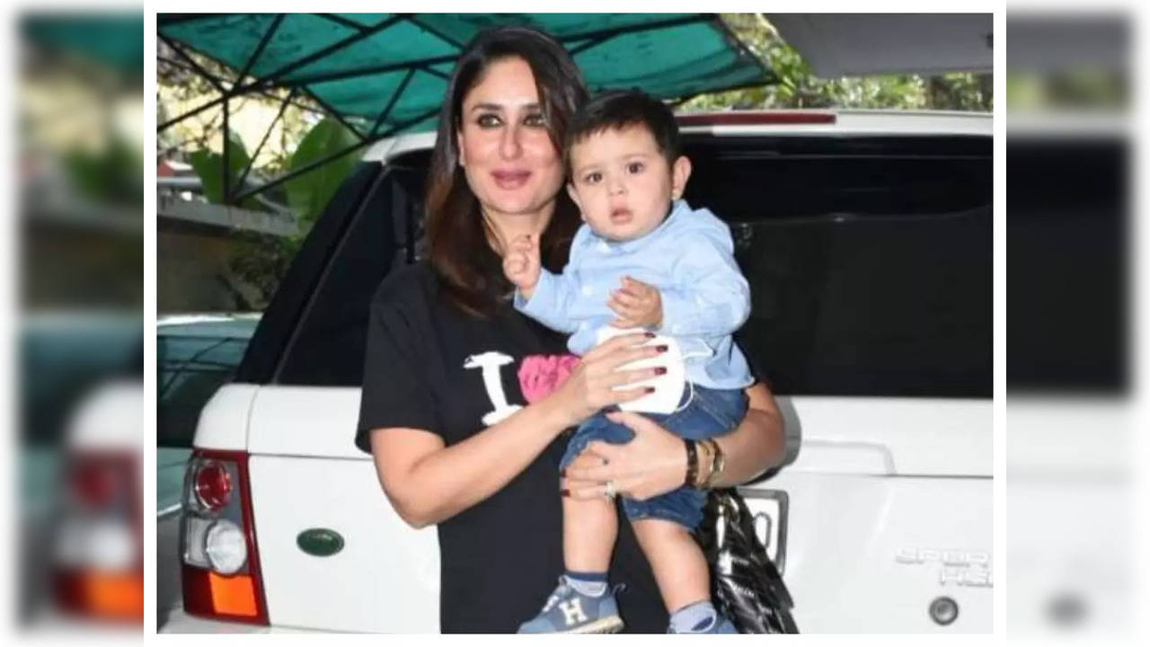 Kareena Kapoor with Jeh