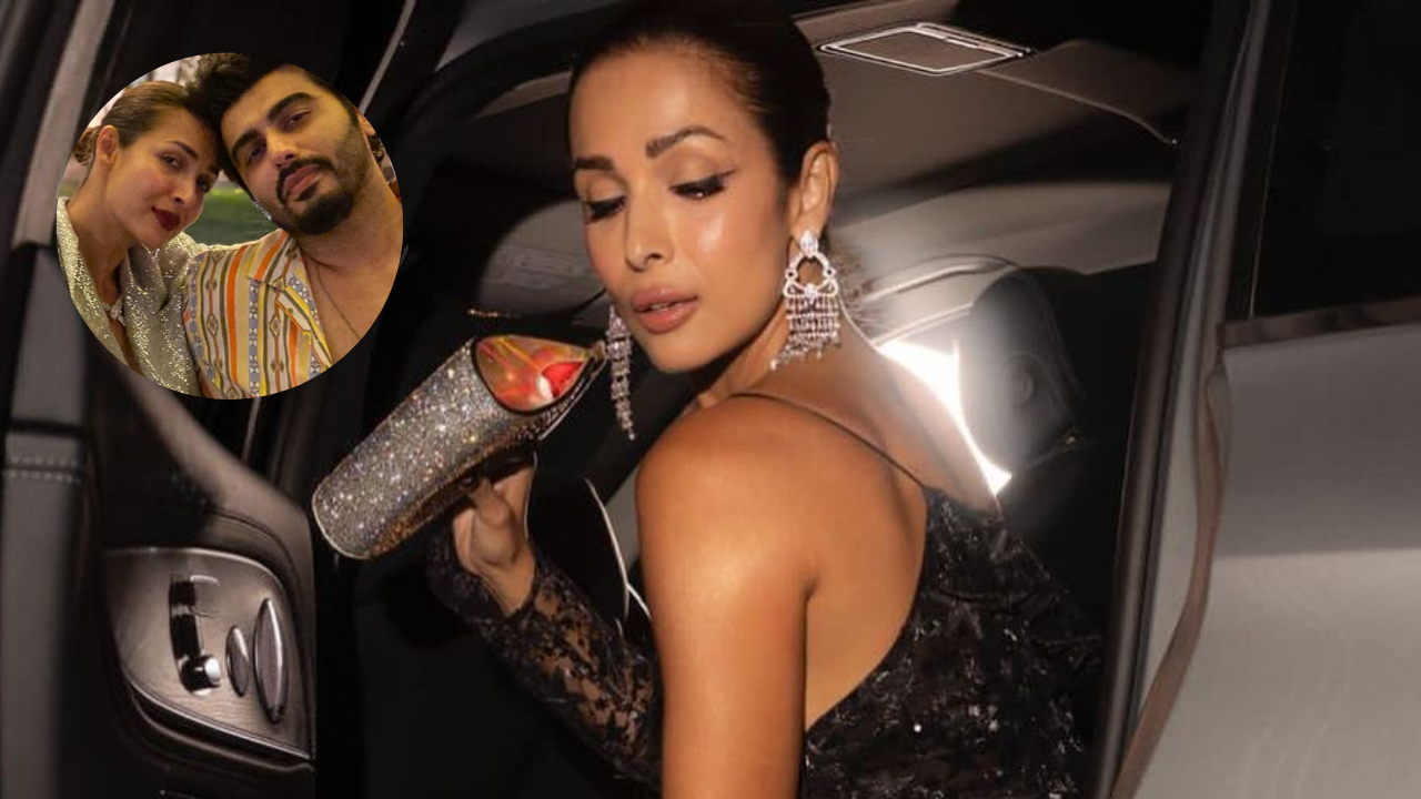 malaika arora bold dress