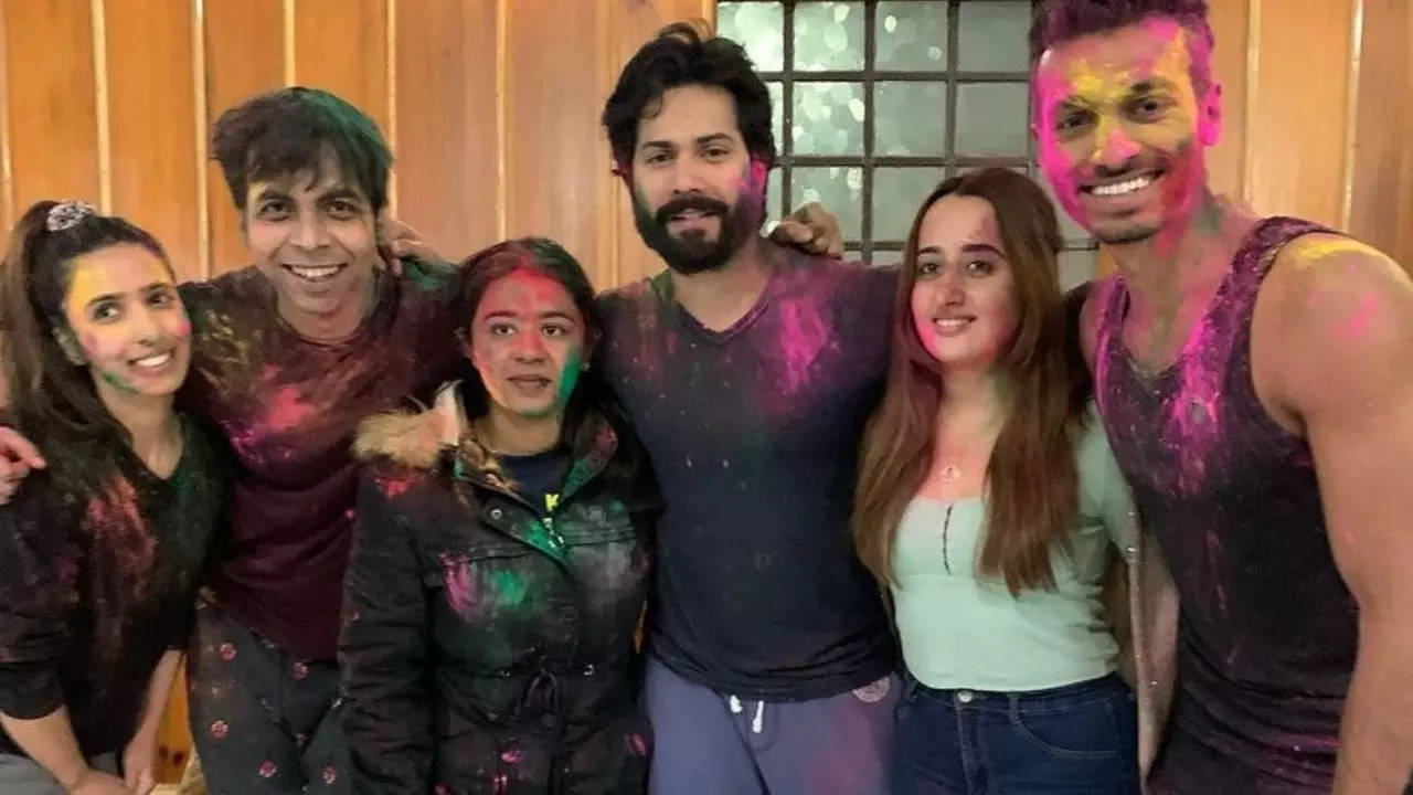 Varun Dhawan Holi