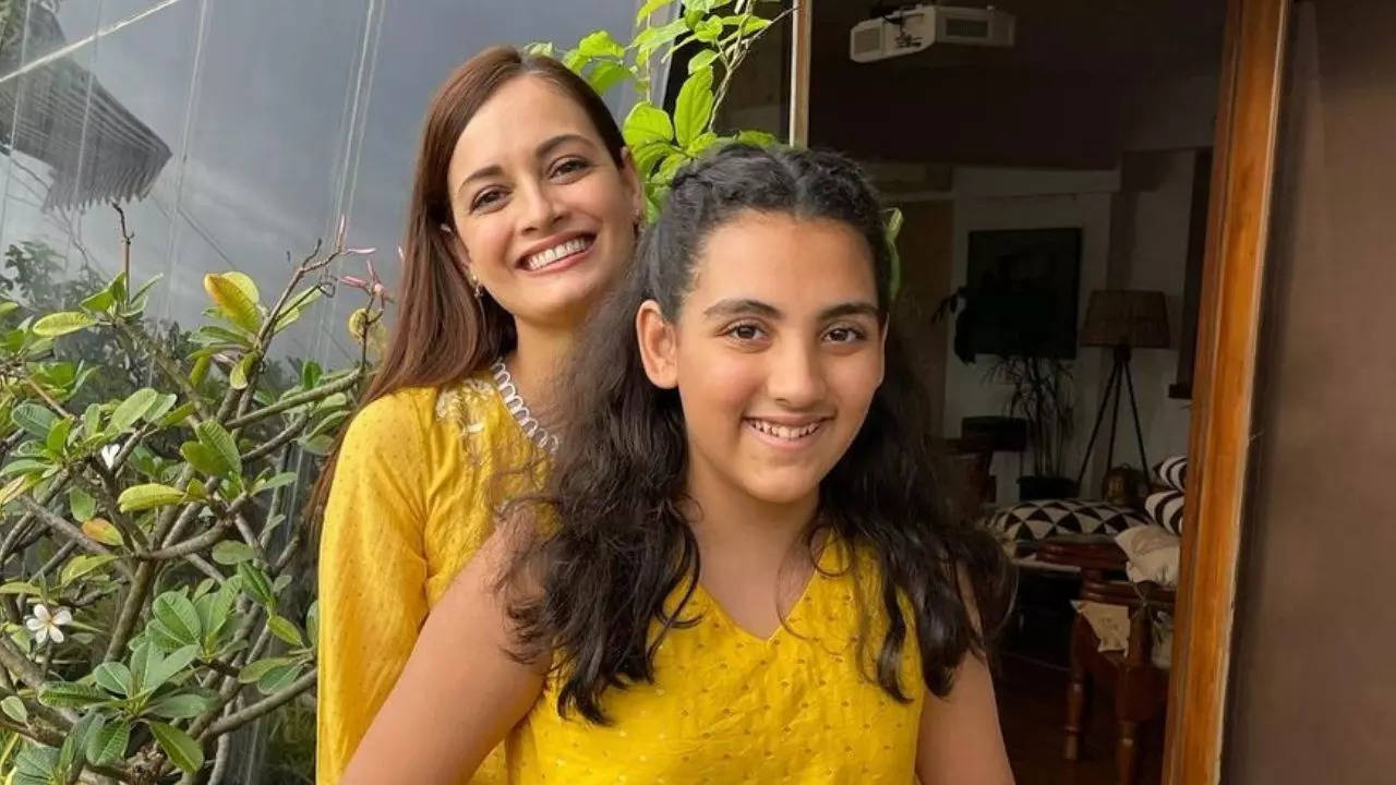 Dia Mirza with Samaira Rekhi