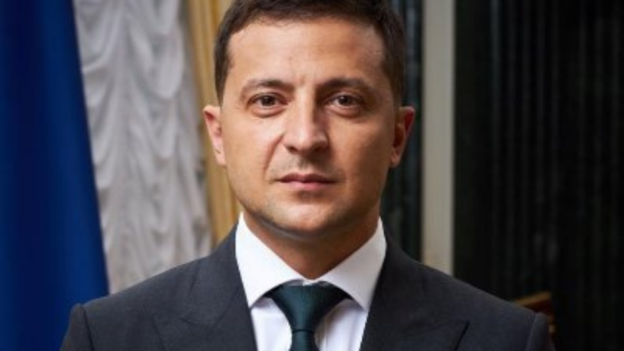 Ukrainian President Volodymyr Zelensky makes virtual Grammy appearance ...