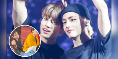 Bts' Jungkook Sits And Chills In V'S Lap On Stage; 'Taekook' Breaks The  Internet With Viral Concert Clip