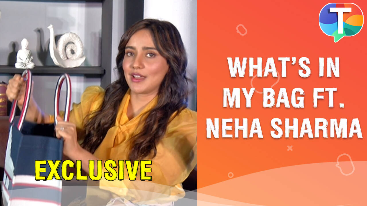 What's in my bag with Neha Sharma Exclusive, Telly Talk News Zoom TV
