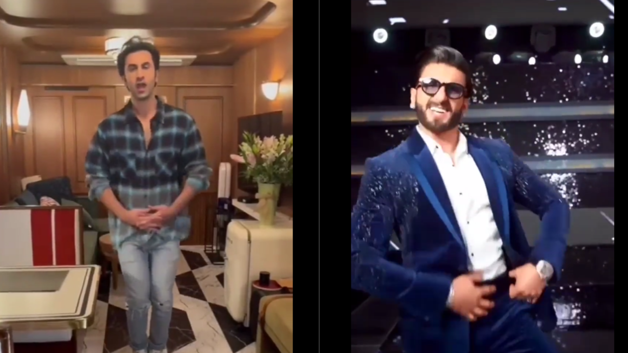 Ranveer Singh and Ranbir Kapoor dance to Dehati Disco